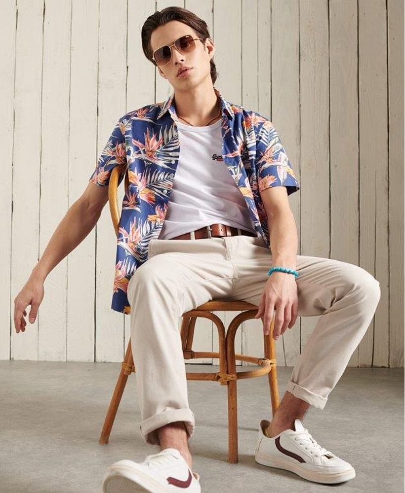 HAWAIIAN BOX FIT SHIRT