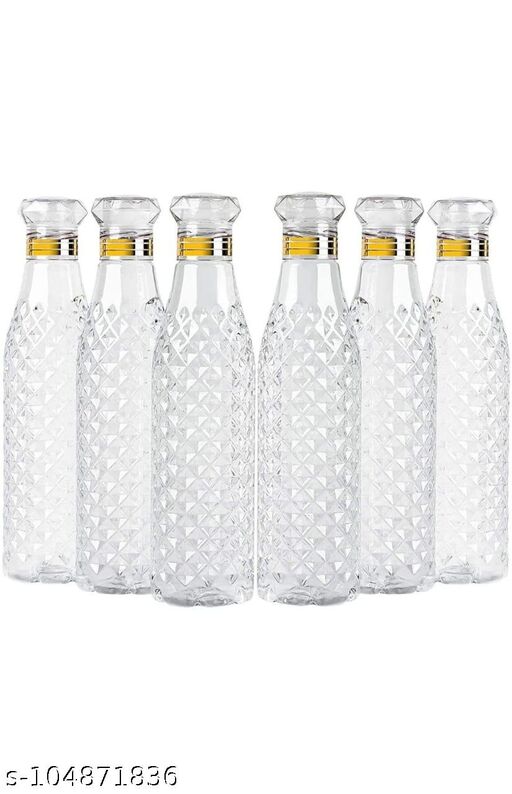 CRYSTAL CLEAR DIAMOND CAP WATER bottle 1