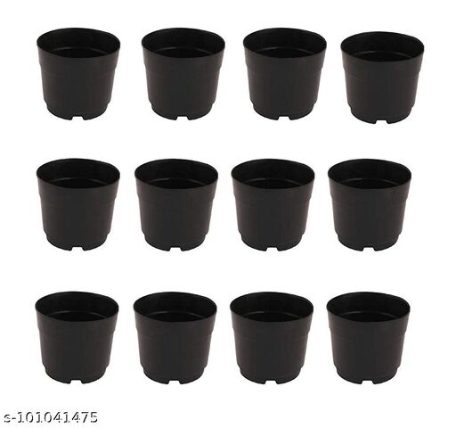 4 inches Small Nursery Pot Black Color P