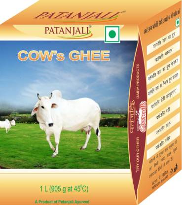 PATANJALI Cow's Ghee 1 L Box Price in In