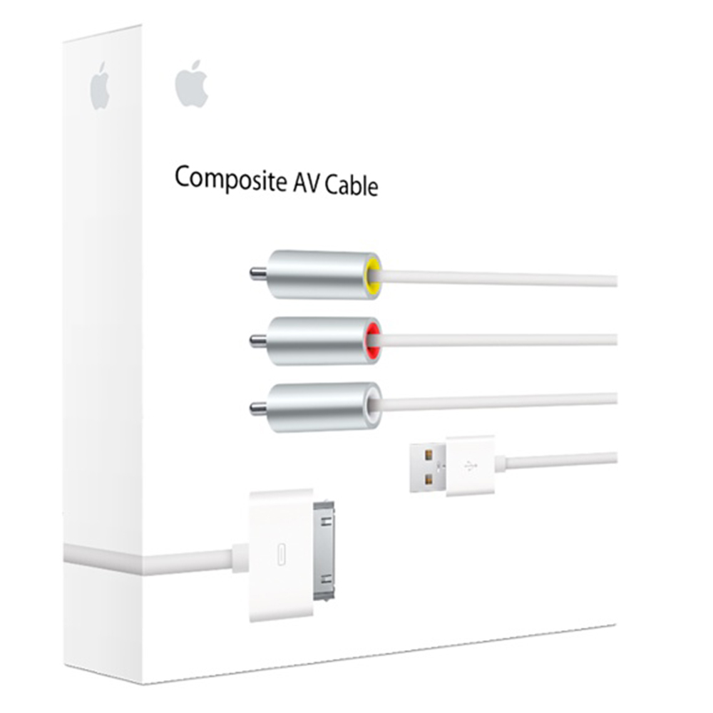 Apple Composite AV Cable, MC748ZM/A