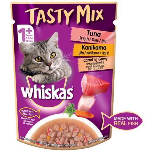 Buy Whiskas Tasty Wet Cat Food - Tuna Fi