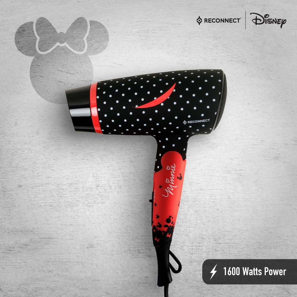 Reconnect Minnie 1600W Hair Dryer with B