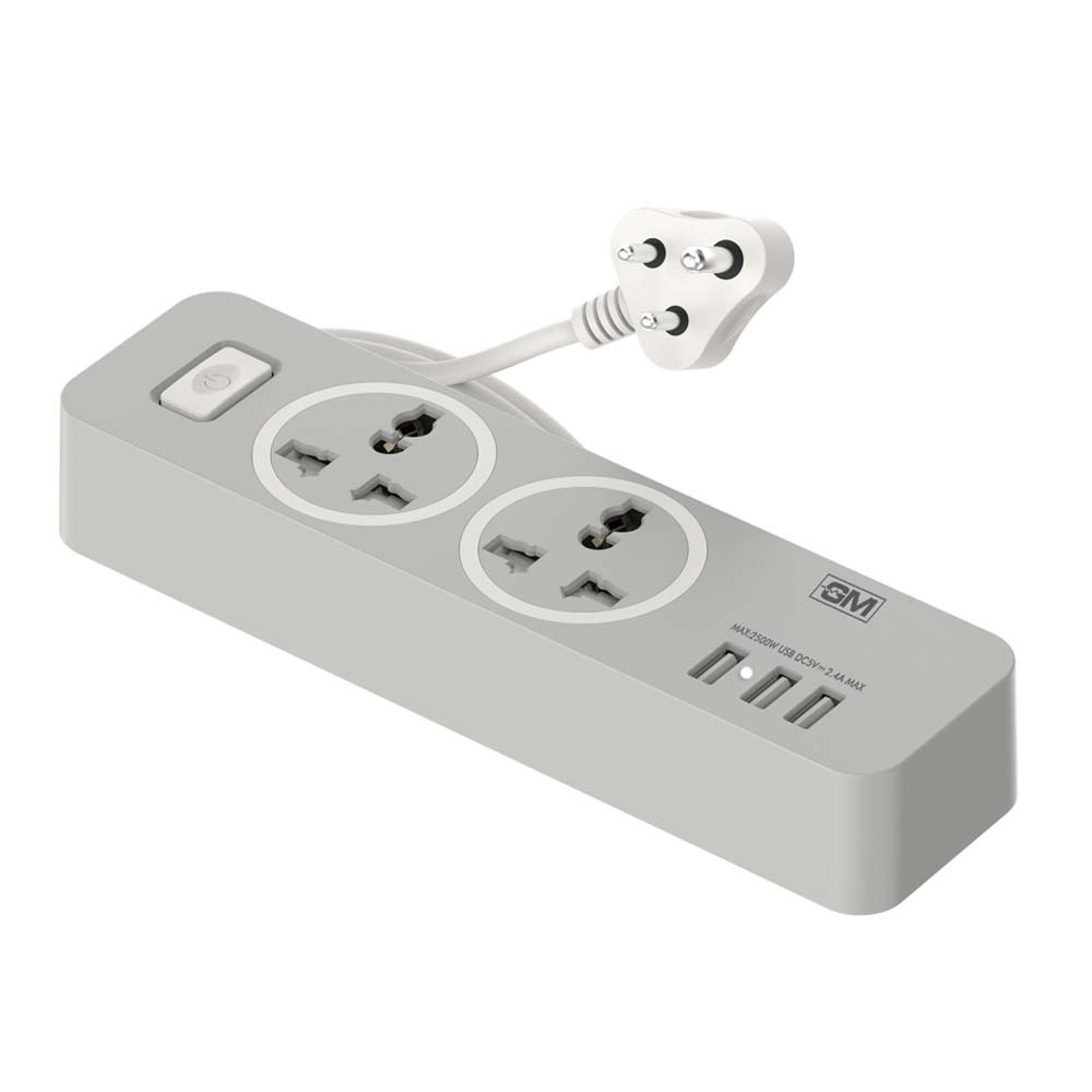 GM 3262 Cuba 3+1 Power Strip with Master