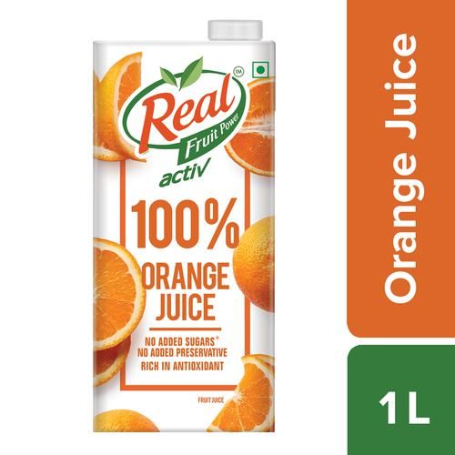 Buy Real Activ Juice Orange With No Adde