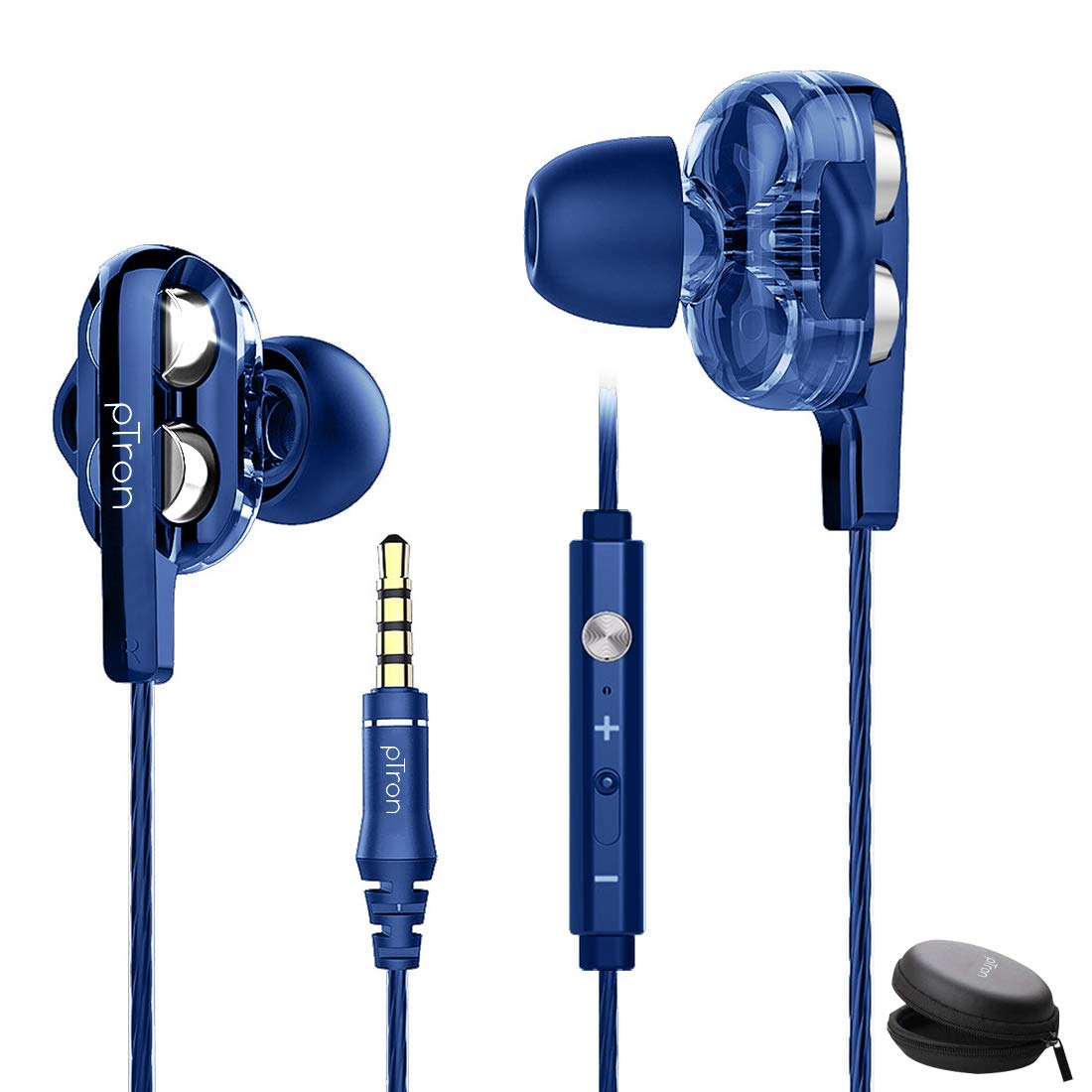 pTron Boom Ultima 4D Dual Driver, In Ear