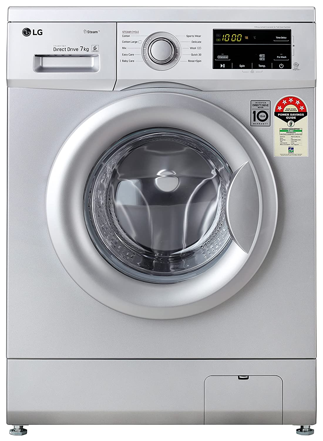 LG 7 Kg Fully Automatic Front Load Washi