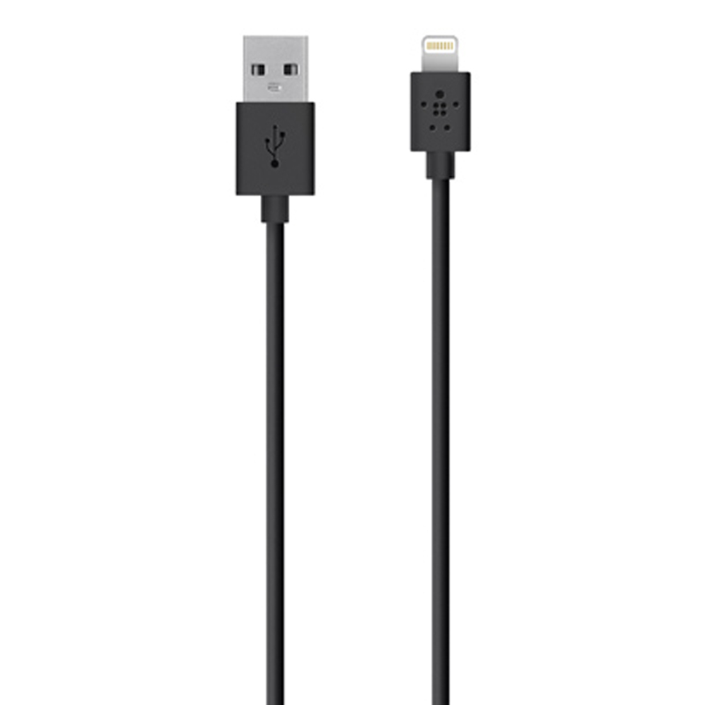 Belkin F8J023BT04-BLK 1.2 m MFI-Certifie