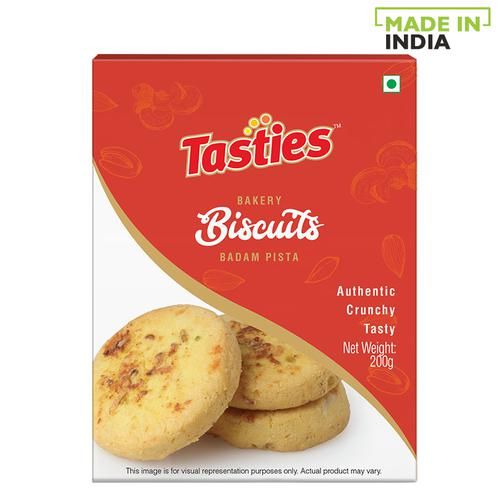 Buy Tasties Biscuits Badam Pista 200 Gm 