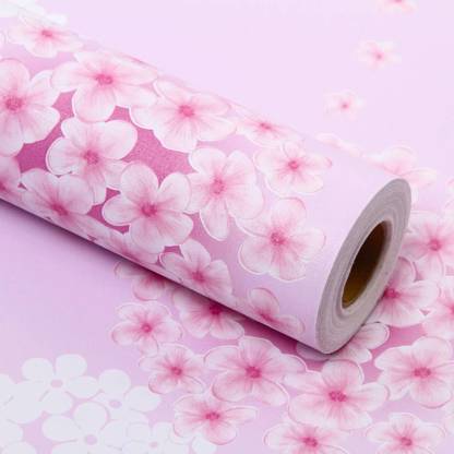 Whisq Floral & Botanical Pink Wallpaper 