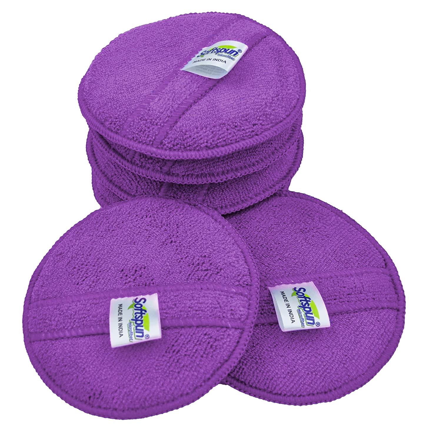 SOFTSPUN Microfiber Reusable Round Polis