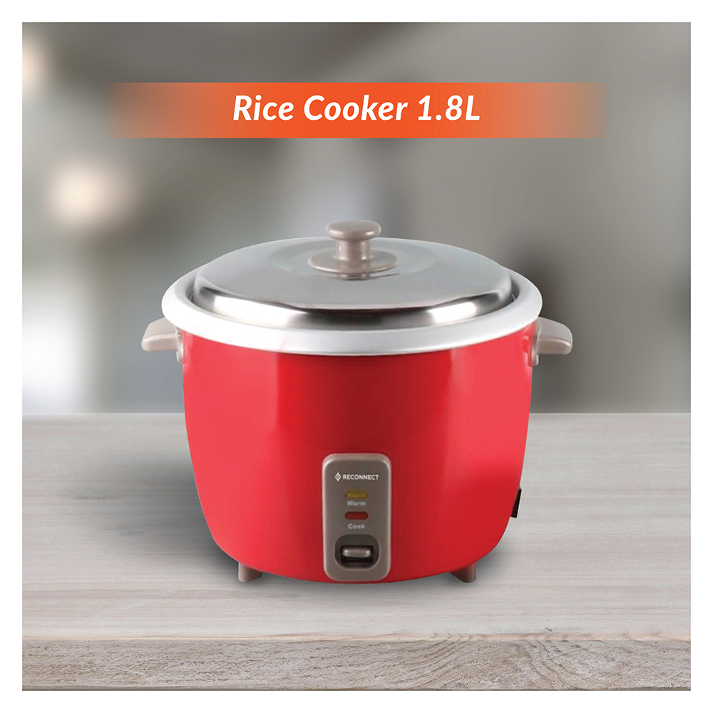 Reconnect 1.8 L 700 Watts Rice Cooker RK