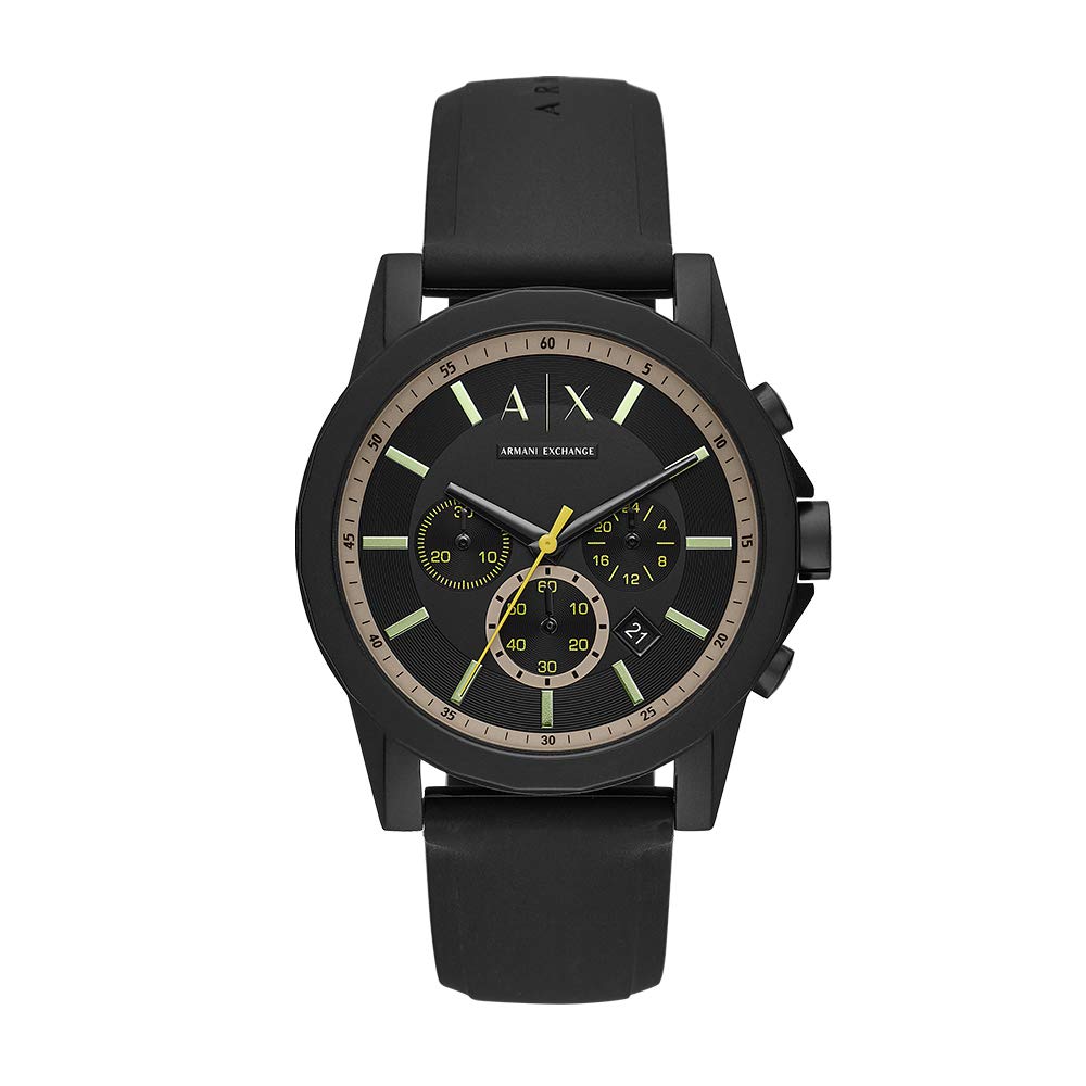 Buy Armani Exchange Analog Black Dial Me