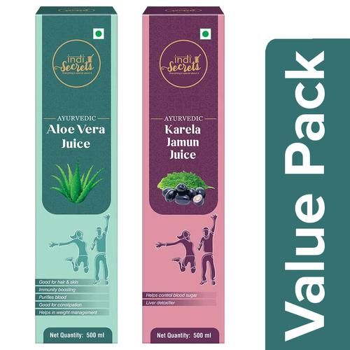 Buy IndiSecrets Aloe Vera Juice, 500 ml 