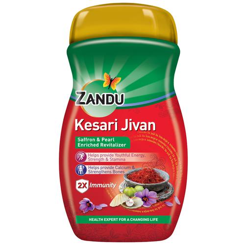 Buy Zandu Revitaliser Kesari Jivan 450 G