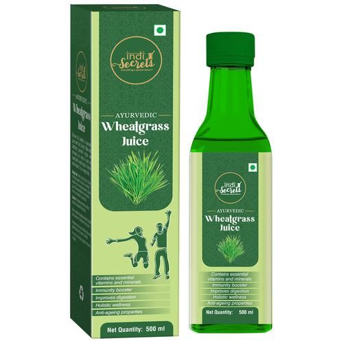 Buy IndiSecrets Wheatgrass Juice Online 