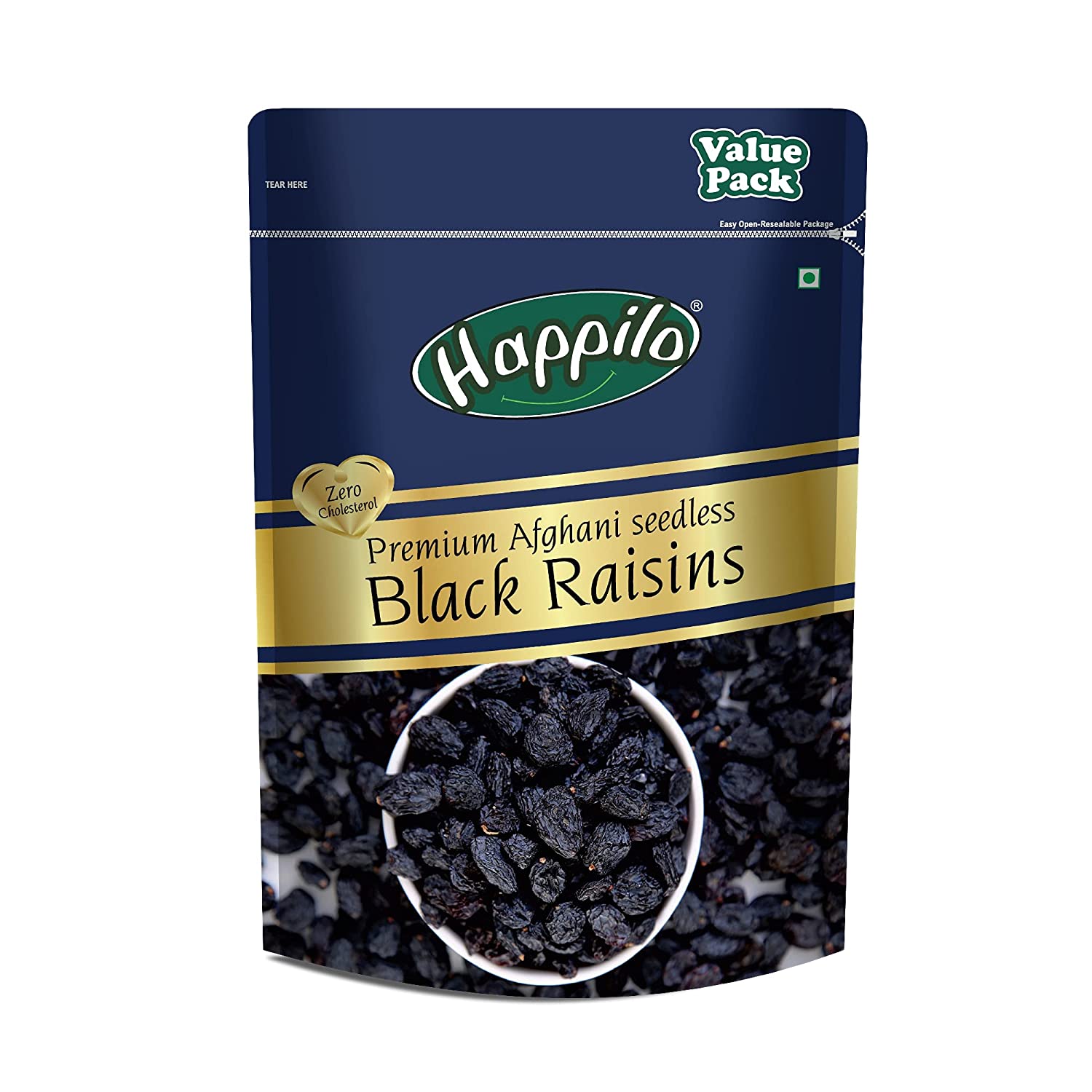 Happilo Premium Afghani Seedless Black R