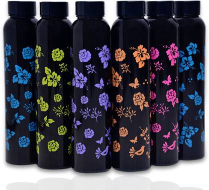 AneriDEALS Flower Printed Black Water Bo