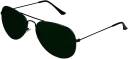 Buy I Flash Aviator Sunglasses Black For