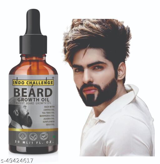 Indo Challenge 100% Natural Beard Growth