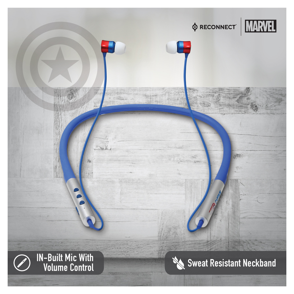 Reconnect Marvel Captain America Neckban