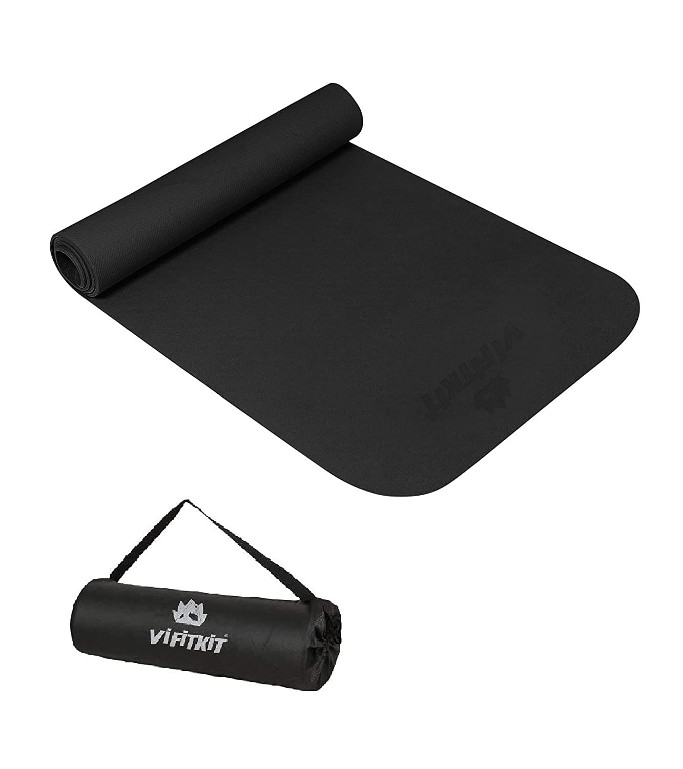 Vifitkit Anti-Skid Yoga Mat with Carry B