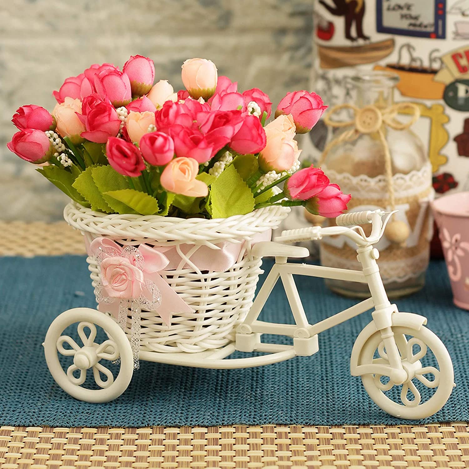 Buy TiedRibbons® Cycle Shape Flower Vas