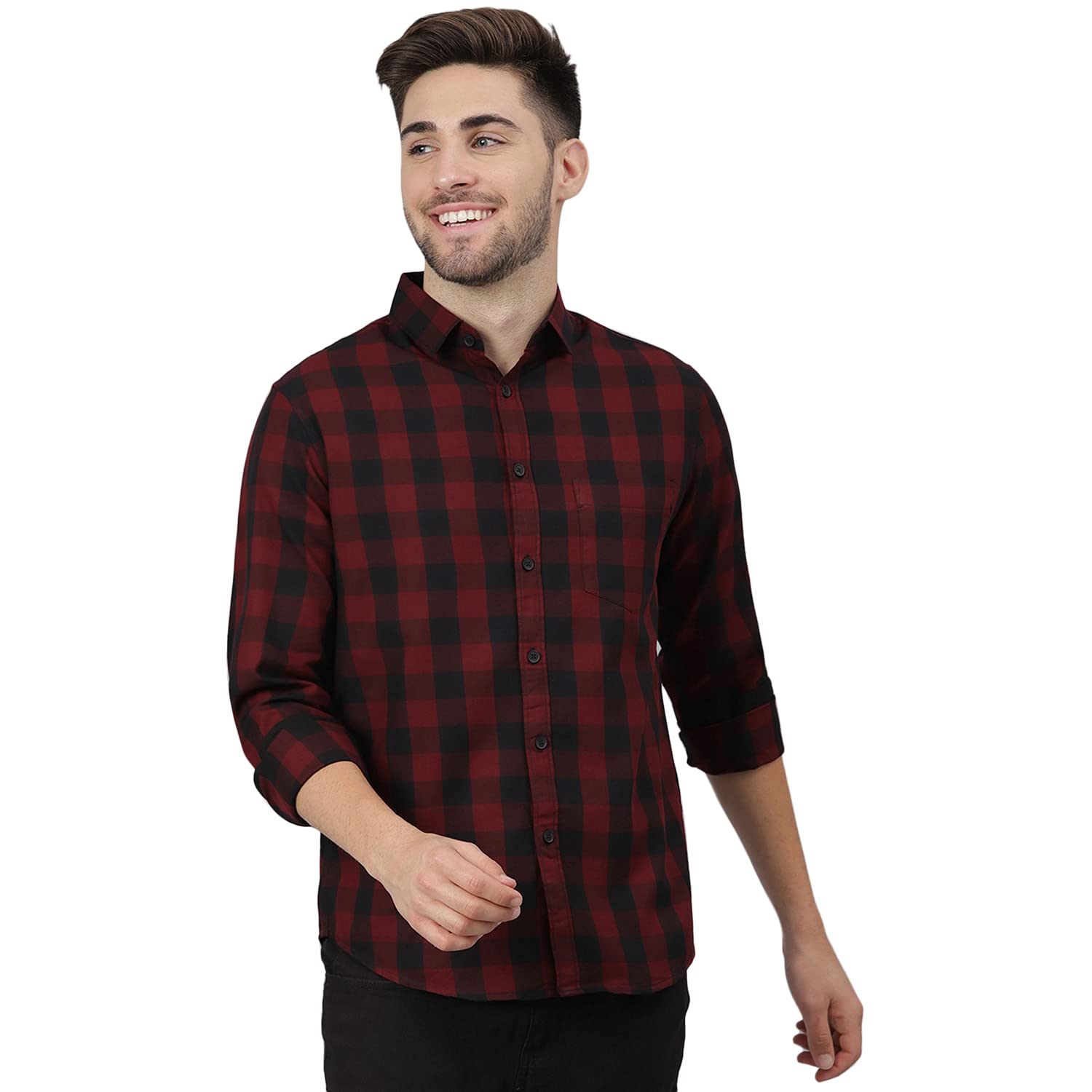 Buy Dennis Lingo Men Casual Shirt at Ama