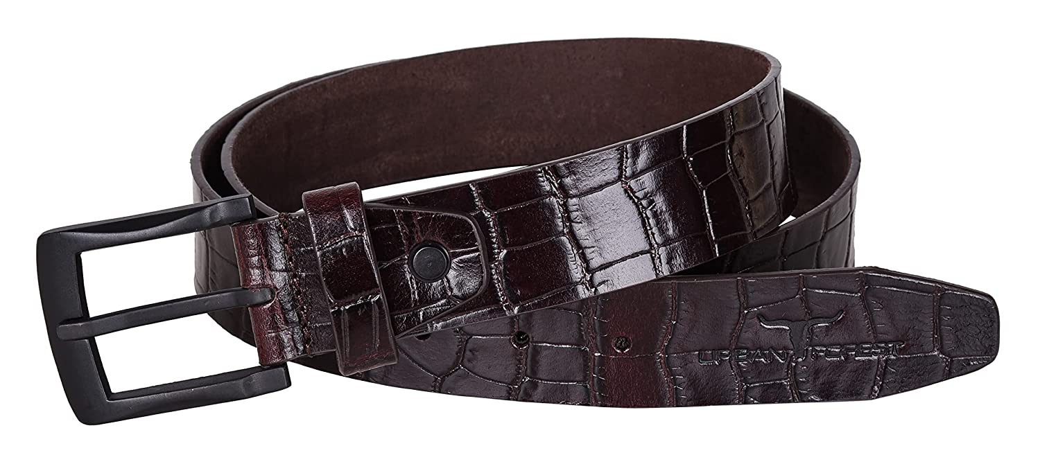 Buy URBAN FOREST Men's Leather Belt (UBF