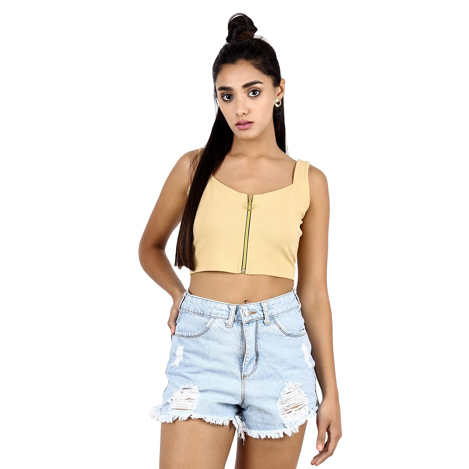 Buy POPWINGS Casual Women's Crop Top