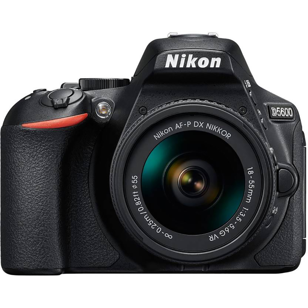 Nikon D5600 DSLR Camera with AF-P 18-55 