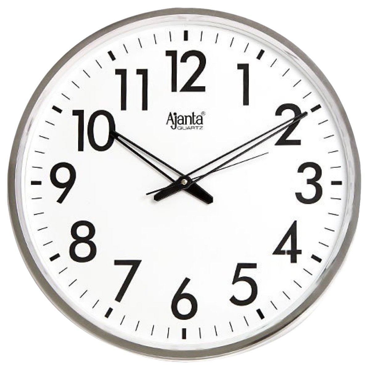 Ajanta Abstract Metal Quartz Wall Clock 