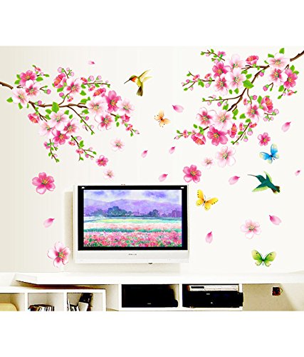 Decals Design 'Flowers Branch' Wall Stic