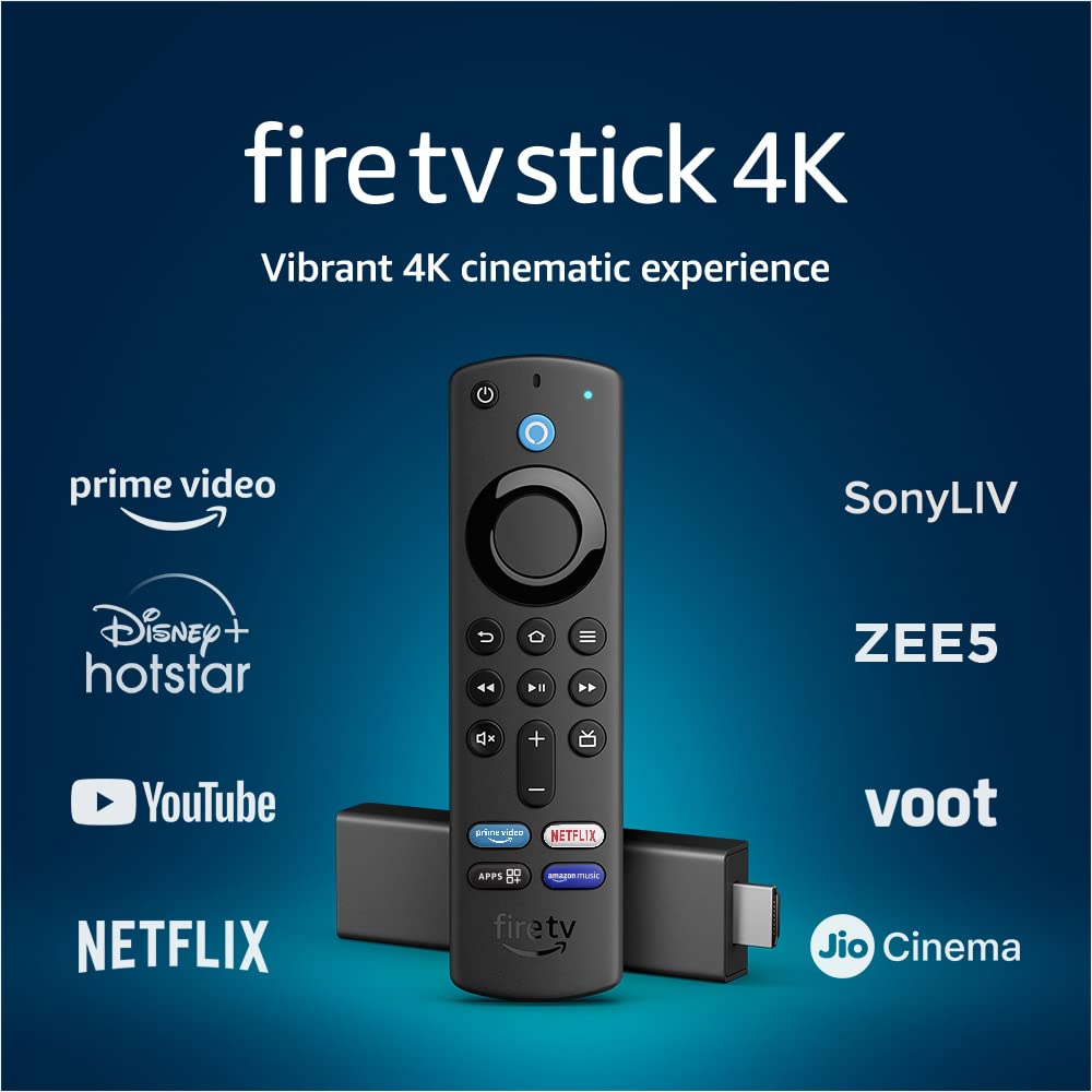 Fire TV Stick 4K with all-new Alexa Voic