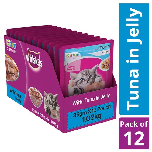 Buy Whiskas Wet Cat Food - Tuna In Jelly