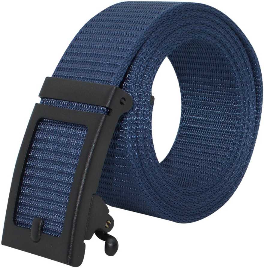 LOOPA Men Casual Blue Nylon Belt Blue - 