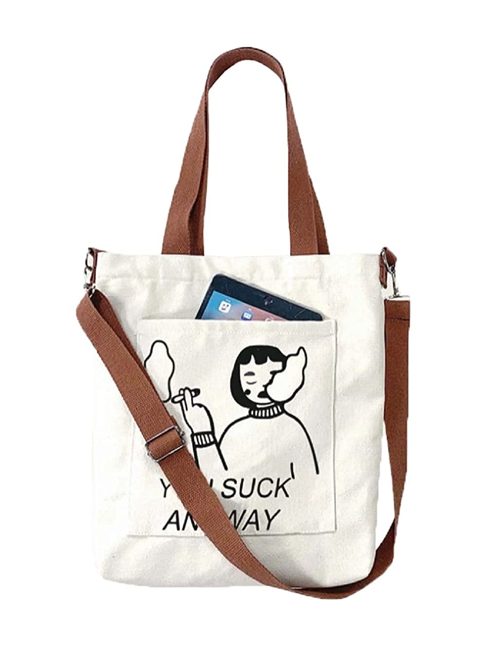 Buy Glowic Figure Graphic Tote Bag(WBAG-