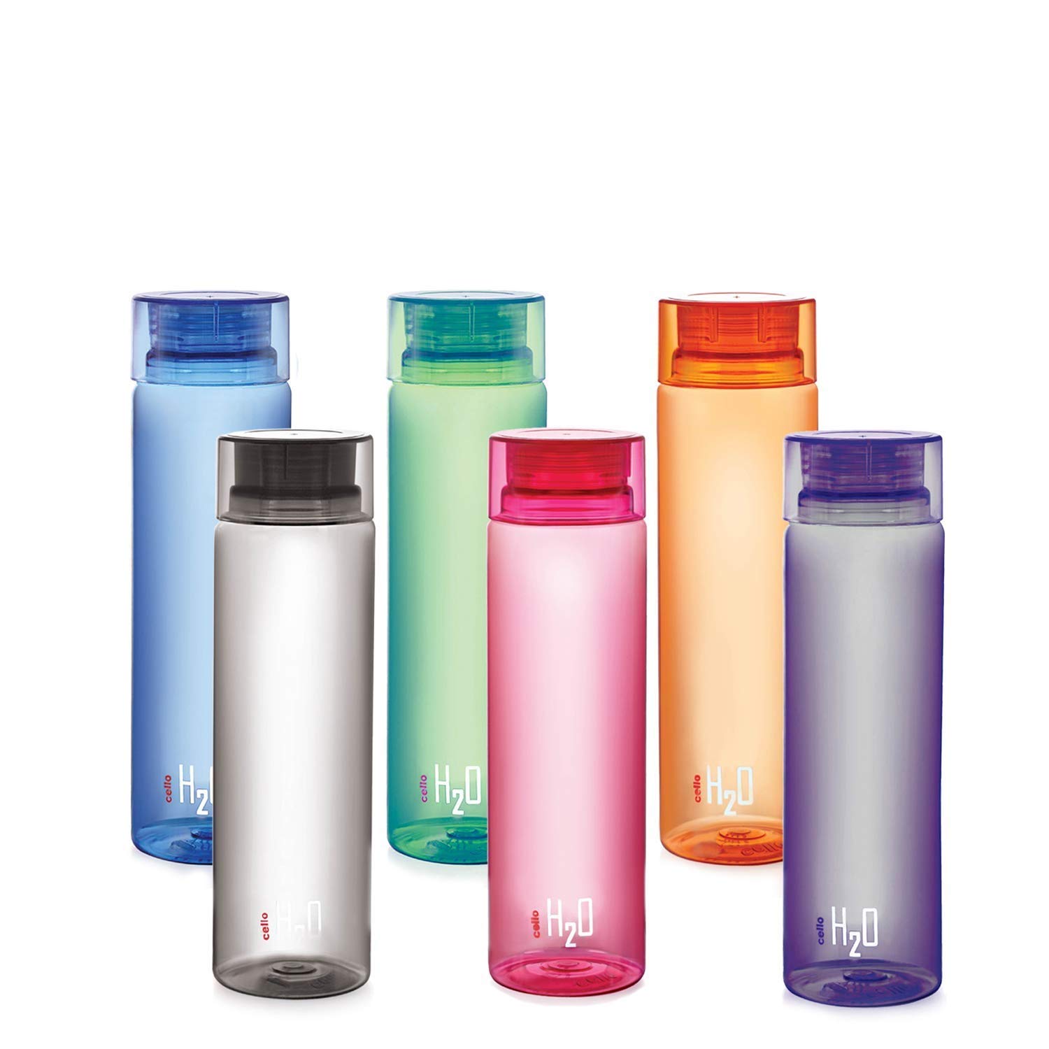 Cello H2O Unbreakable Plastic Bottle Set