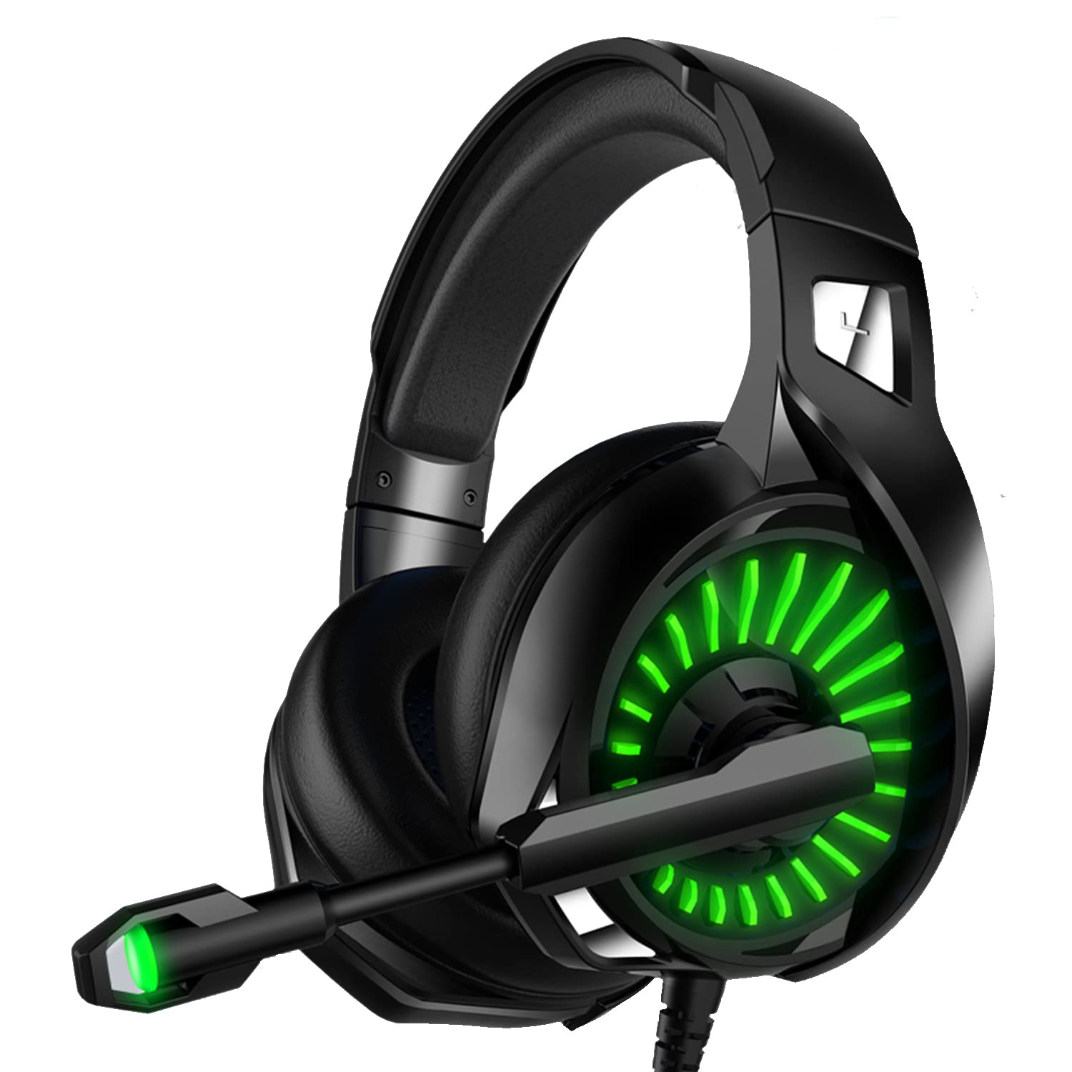 PunnkFunnk A20 Over Ear Gaming Headset, 