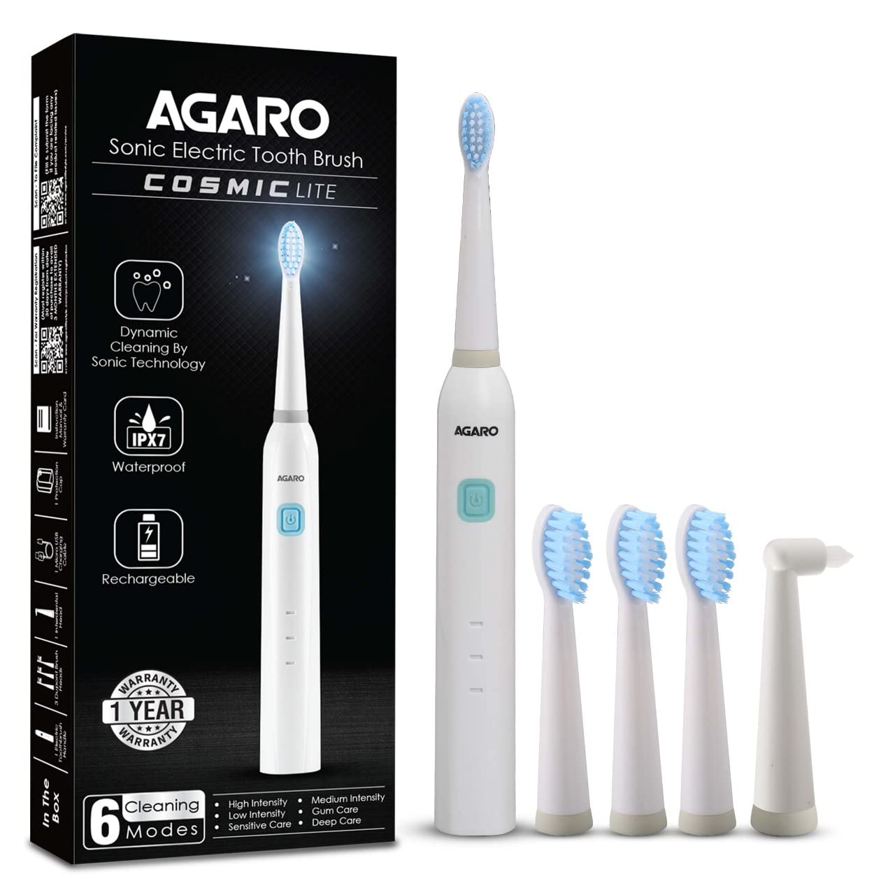 AGARO COSMIC Lite Sonic Electric Toothbr