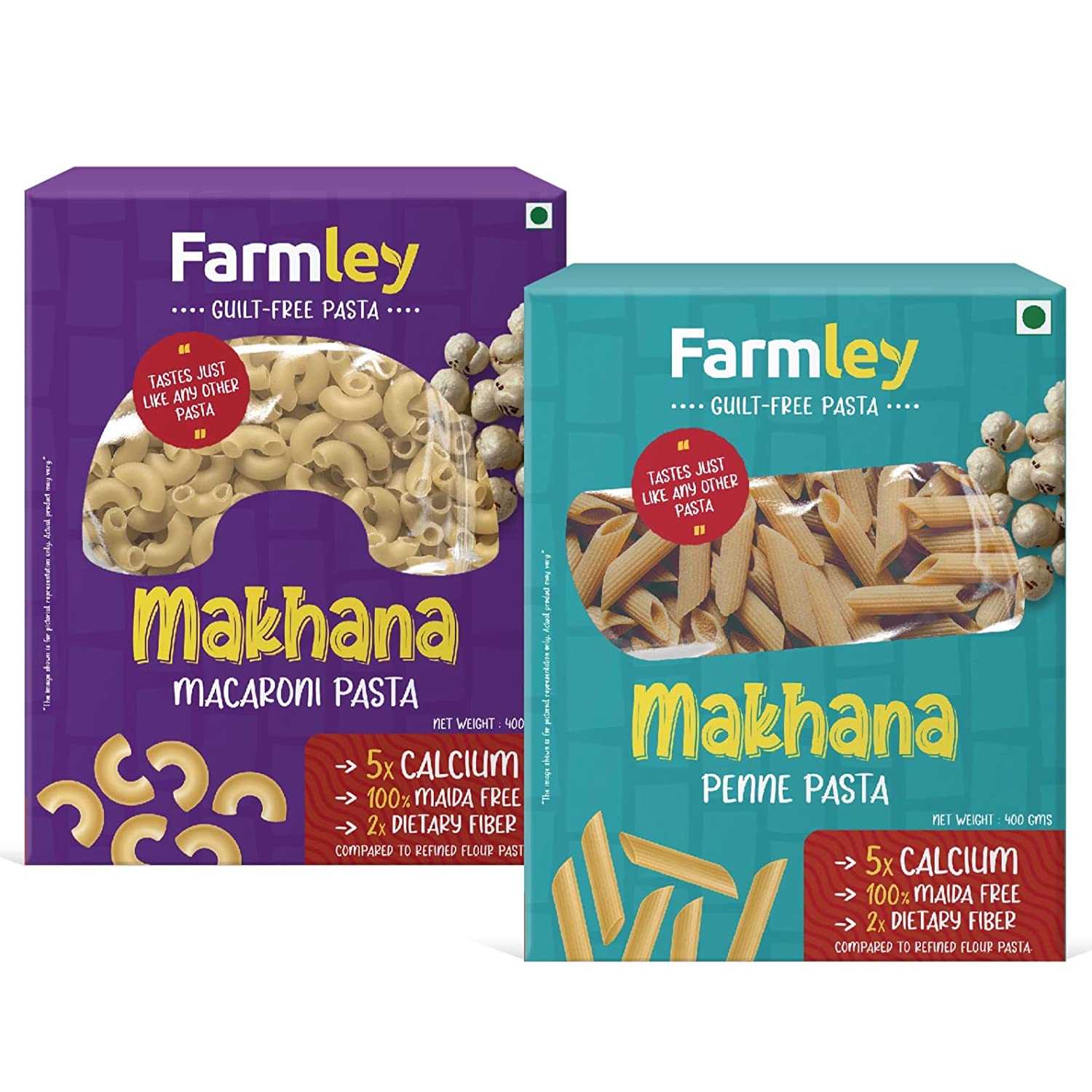 Farmley Makhana Macaroni & Penne Pasta C