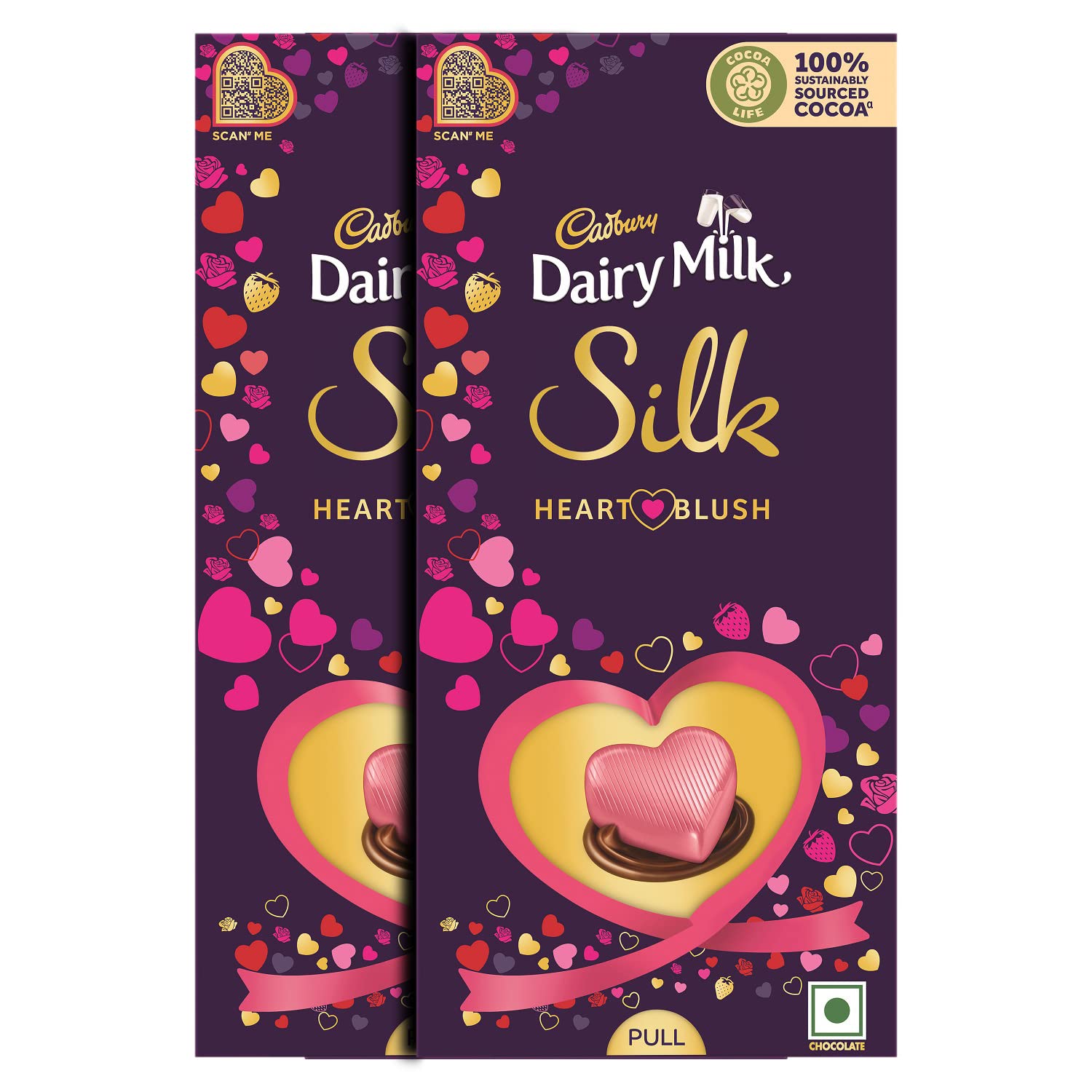 Cadbury Dairy Milk Silk Valentine's Hear