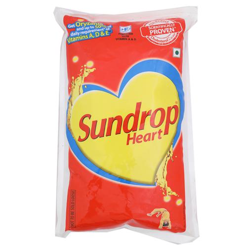 Buy Sundrop Oil Heart 1 Ltr Pouch Online