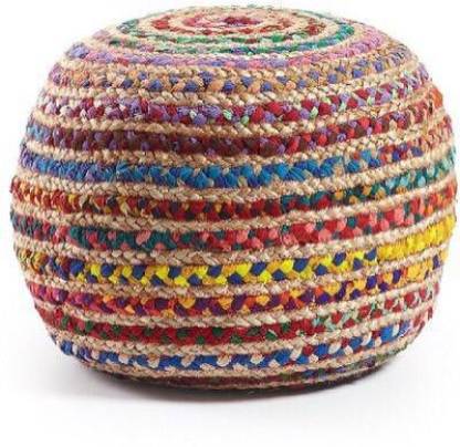 Print Shoppie Foam Pouf Price in India -