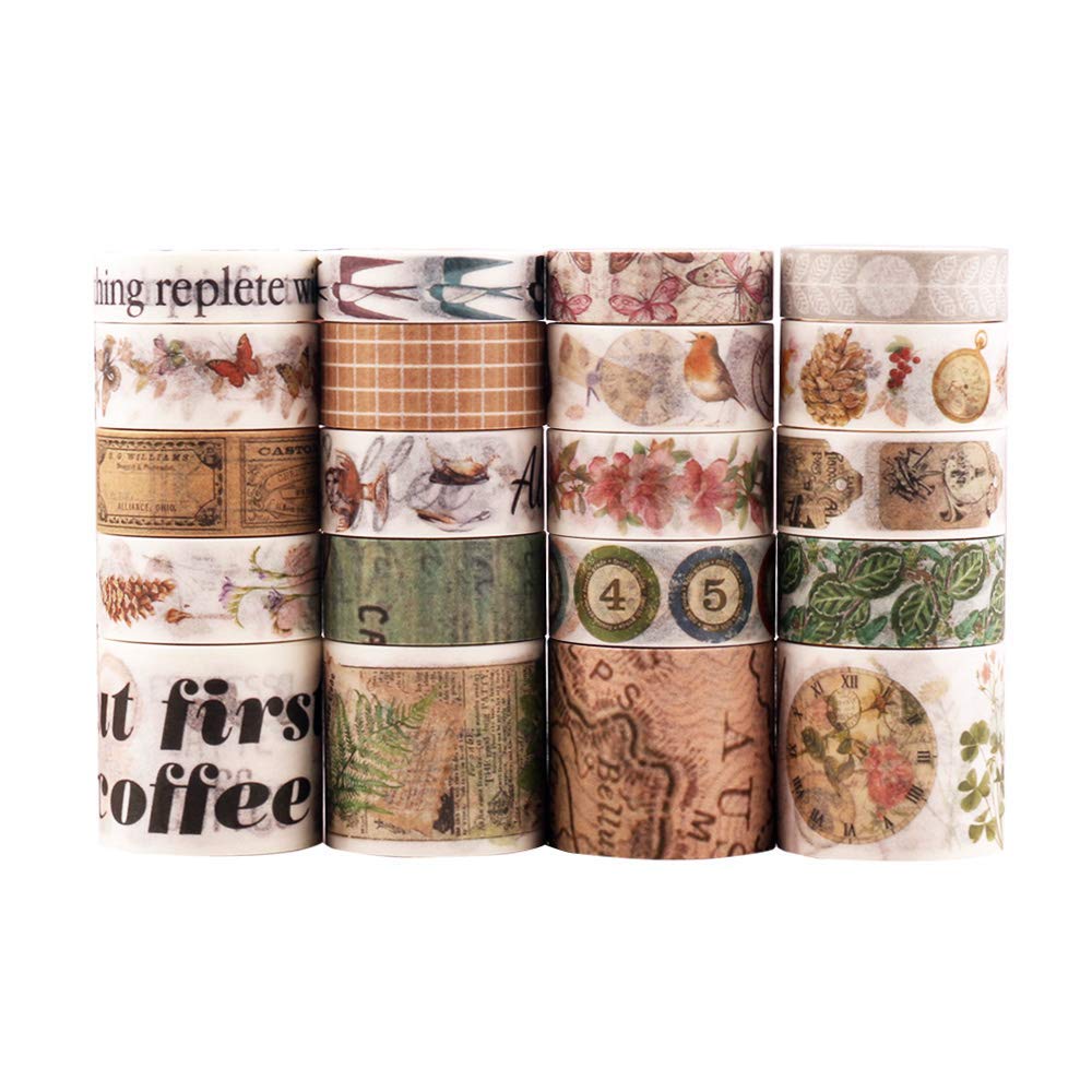 HASTHIP® 20 Rolls Washi Tape Set, Ocean