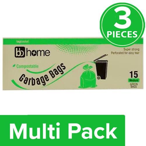 Buy BB Home Compostable Garbage Bag-Medi