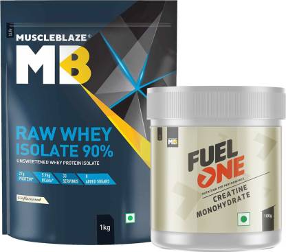 MUSCLEBLAZE Fuel One Creatine 100g + Raw