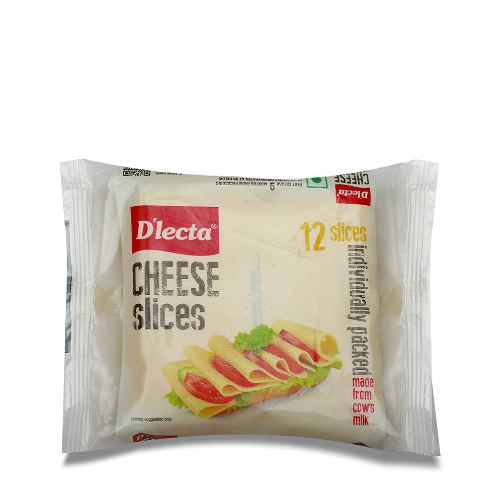 Dlecta Cheese Slices Pouch, 200gm : Amaz