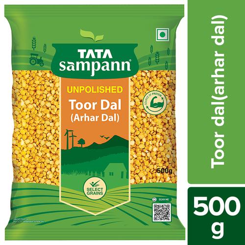 Buy Tata Sampann Toor Dal - Unpolished O