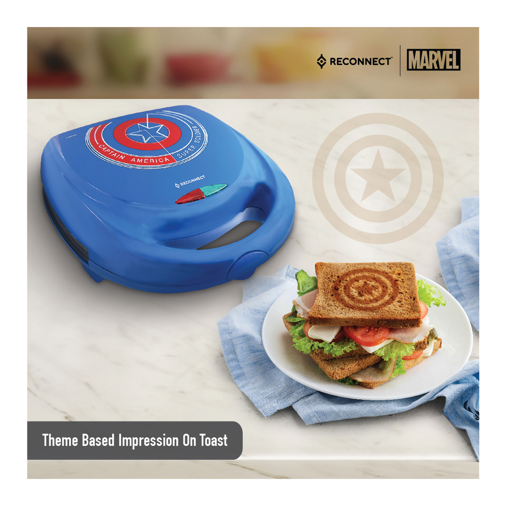 Reconnect Captain America Sandwich Maker